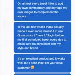 Quuu and Customer Success chat