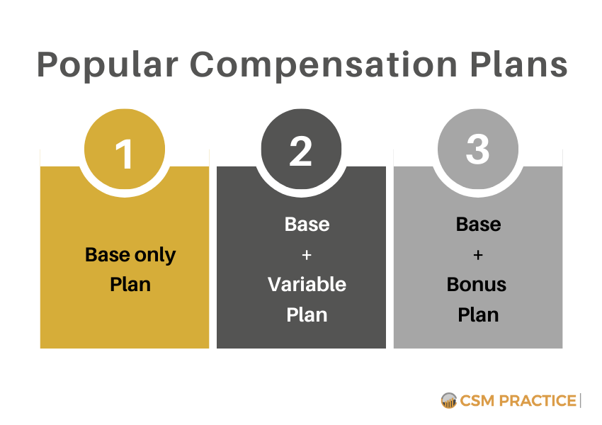 popular compensation plan for csm