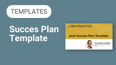 download template success plan