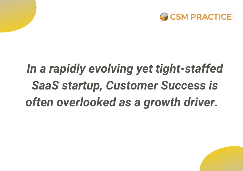 saas startup customer success