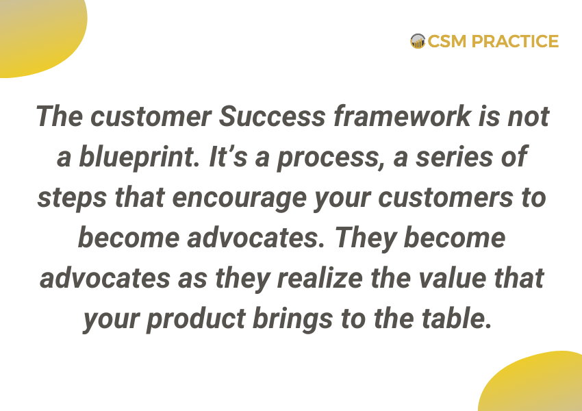 what is a customer success framework
