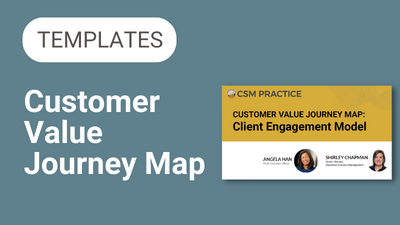 Customer Value Journey Map Template