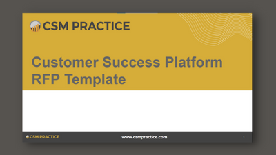 customer success platform request for proposal template RFP